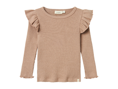 Lil Atelier rugby tan top